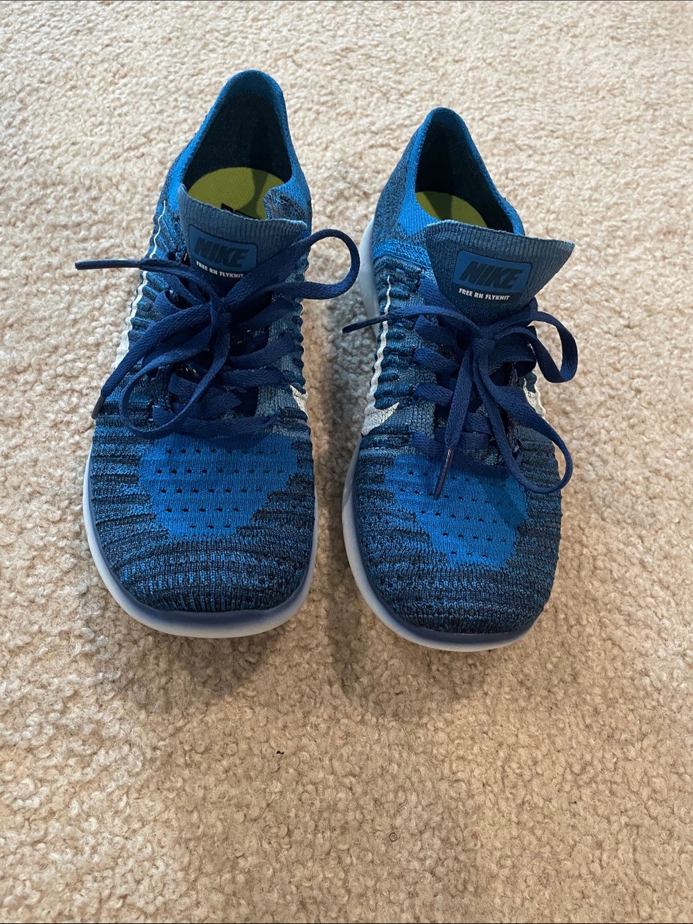 Nike Free RN Flyknit Knit Sneakers